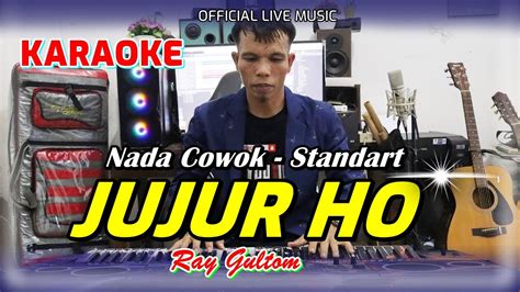 Karaoke Lagu Batak Viral Jujur Ho Nada Standar Cowok E Do Youtube