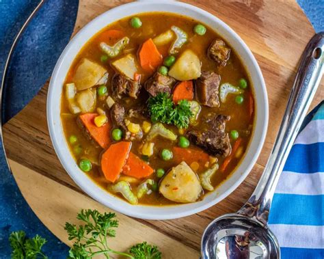 Old Fashioned Vegetable Beef Soup Recipe Chef S Resource Recipes