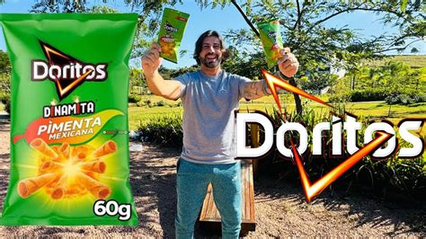 NOVO DORITOS DINAMITA PIMENTA MEXICANA YouTube