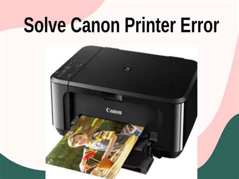 Canon Printer Error B200 Ppt