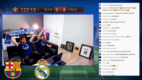 Djmariio Reacciona Al Barcelona Real Madrid Supercopa Youtube