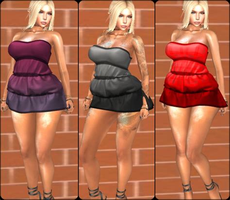 Second Life Marketplace {hellens} Sweet Short Dress Themis Maitreya