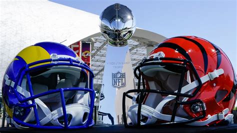 Super Bowl LVI: Los Angeles Rams vs. Cincinnati Bengals by the numbers