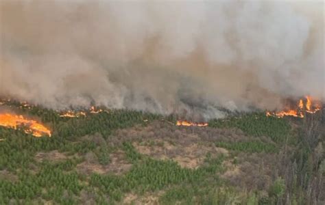 Six Out Of Control Wildfires Burning In Grande Prairie Forest Area My Grande Prairie Now