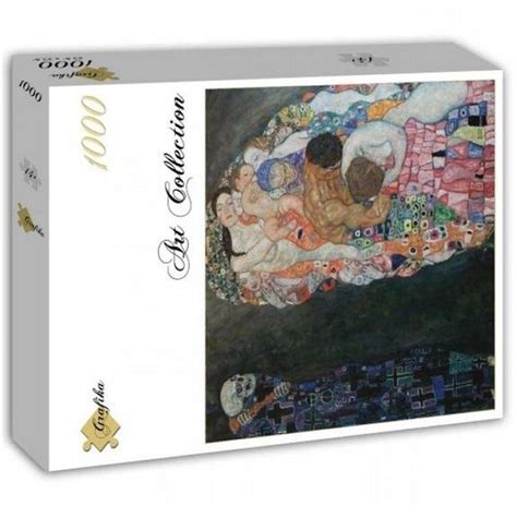 Grafika puzzle Życie i śmierć Gustav Klimt 1000 el Grafika