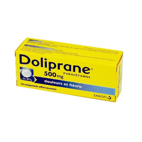 Doliprane Mg Comprim S Effervescents Pharmacie