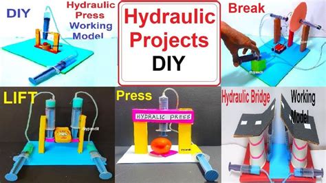 Hydraulic Projects Working Models Science Exhibition Diy DIY Pandit