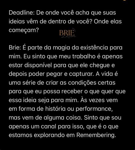 Brie Larson Brasil Fã clube on Twitter A vida é uma série de criar