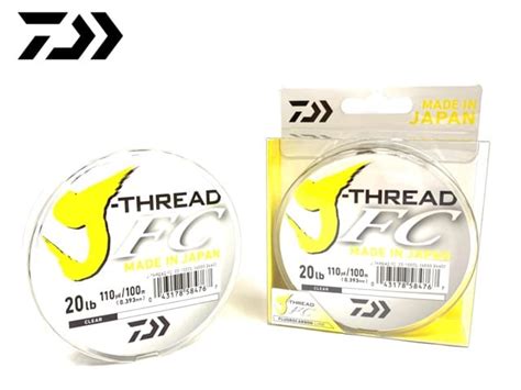 LINE DAIWA J THREAD FC LEADER 100 FLUOROCARBON 110Yds 100M