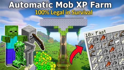 Minecraft Best Afk Mob Farm In 1 20 Step By Step Guide Youtube