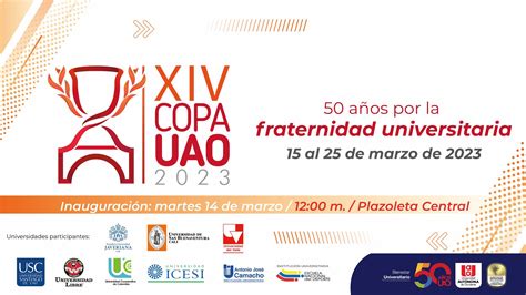 XIV Copa UAO Asociación Colombiana de Universidades