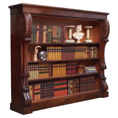 william iv mahogany bookcase  sale  stdibs