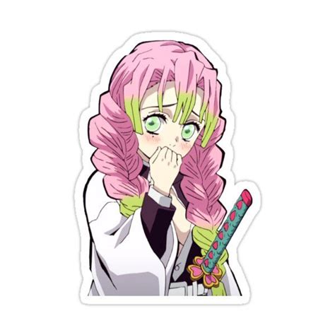 Mitsuri Kanroji Love Hashira Demon Slayer Kimetsu No Yaiba Sticker