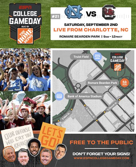 Everything You Need to Know About Attending College GameDay - Carolina ...