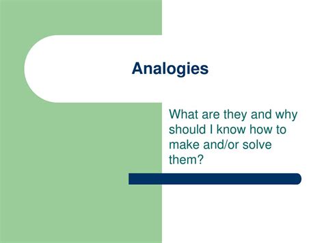 Ppt Analogies Powerpoint Presentation Free Download Id 1353714