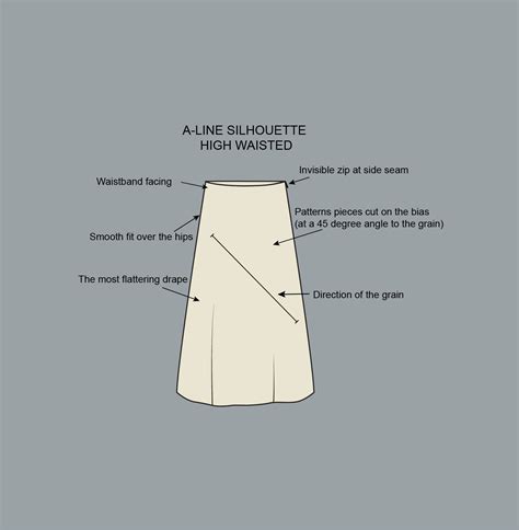 Silky Satin Bias Midi Skirt Sewing Pattern Pdf Alissa C Off