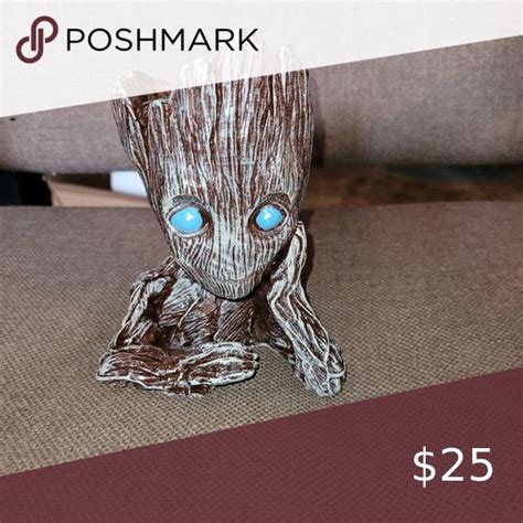 Groot Planter Holder Cement Frankenstein Halloween Halloween Mummy