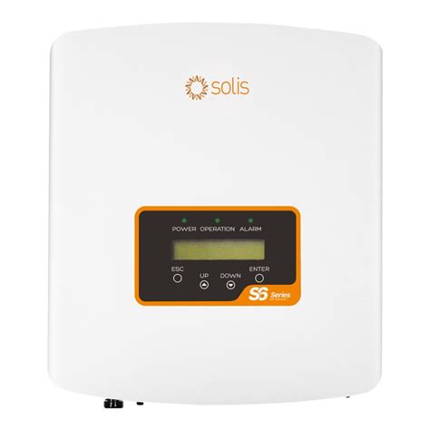 Inversor Híbrido 6kw 48v Solis Rhi 5g Solartex Chile