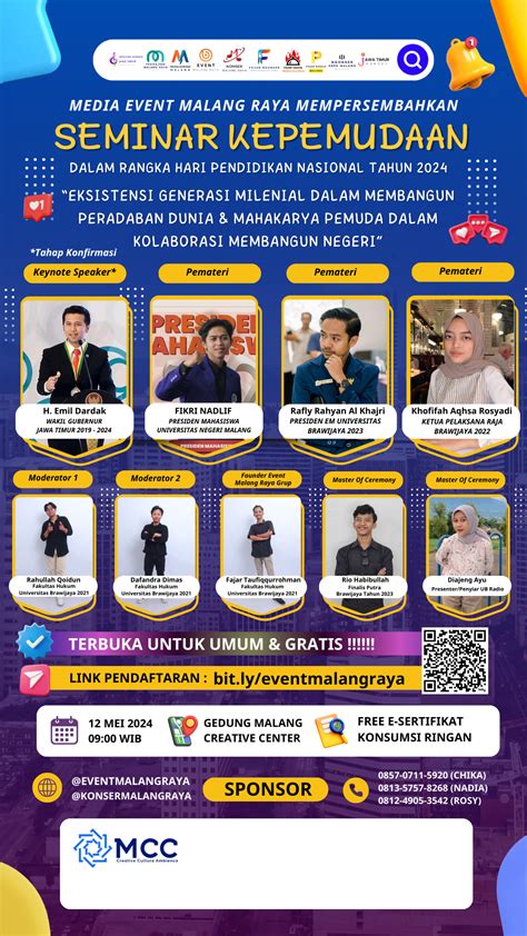 Seminar Hari Kepemudaan Dalam Rangka Hari Pendidikan Nasional Tahun