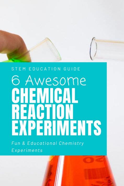 23 Chemical Reaction Experiments ideas in 2021 | experiments, science ...