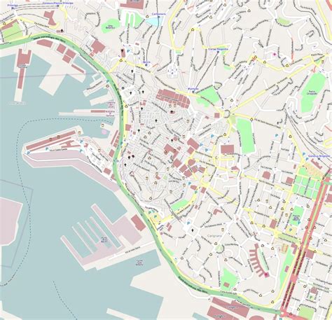 City Map Genoa - MapSof.net