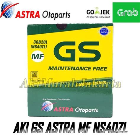 Jual Aki Mobil Daihatsu Charade Gs Mf Astra Ns Zl V Ah Aki