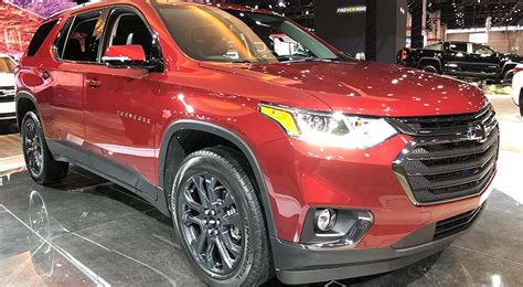 Chevrolet Traverse Rs Debut En El Auto Show Chicago