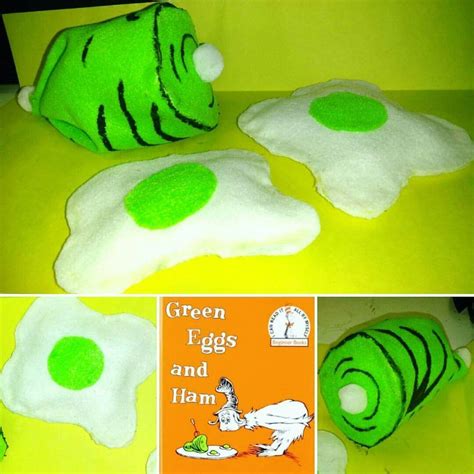 Dr Seuss Diy Easy Craft Kids Fun Green Eggs And Ham Imagination Story