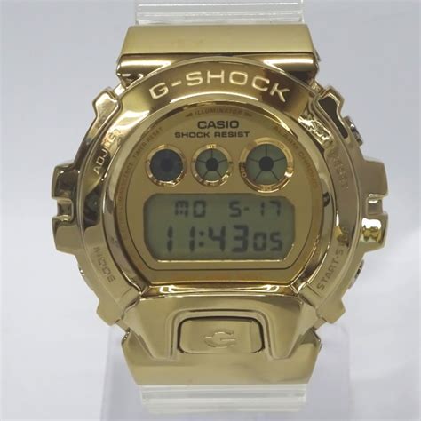 楽天市場カシオ 腕時計 G SHOCK DIGITAL Gold Series GM 6900SG 9JF 美品質みなみ二又瀬店