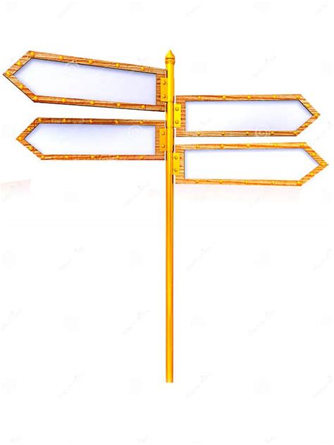 Blank Arrows Directions Stock Illustration Illustration Of Navigation