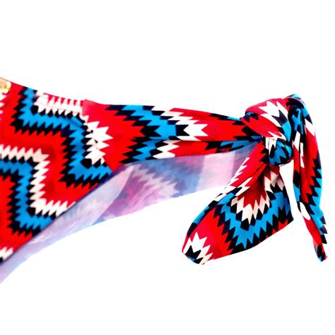 Calcinha Semi Fio Amarradinha Chevron Ilha Bikini Calcinha Magazine Luiza