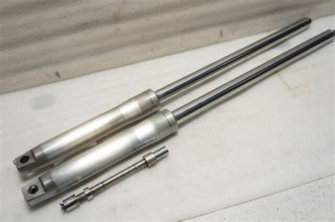 Harley 41mm Ultima Billet Wide Glide Fork Lower Tubes Axle 14 Over