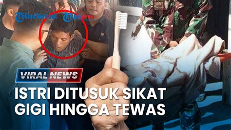 VIRAL NEWS Terkuak Motif Suami Di Karimun Tusuk Leher Istri Pakai