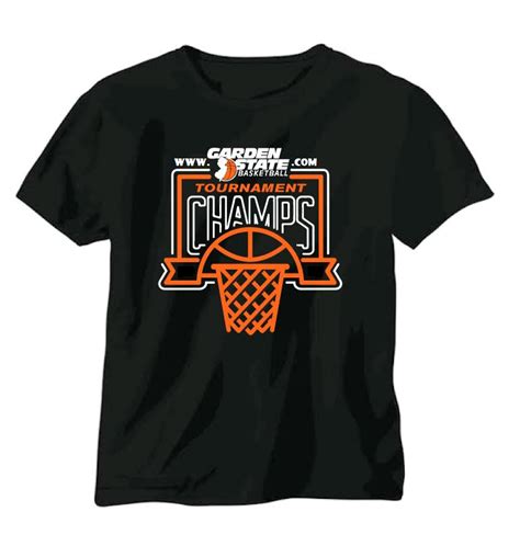 Championship T-Shirt Designs - Garden State Basketball