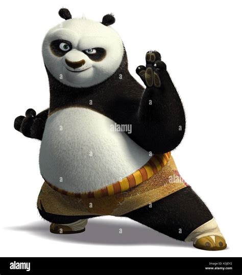 KUNG FU PANDA JACK BLACK voices Po KUNG FU PANDA Date: 2008 Stock Photo ...