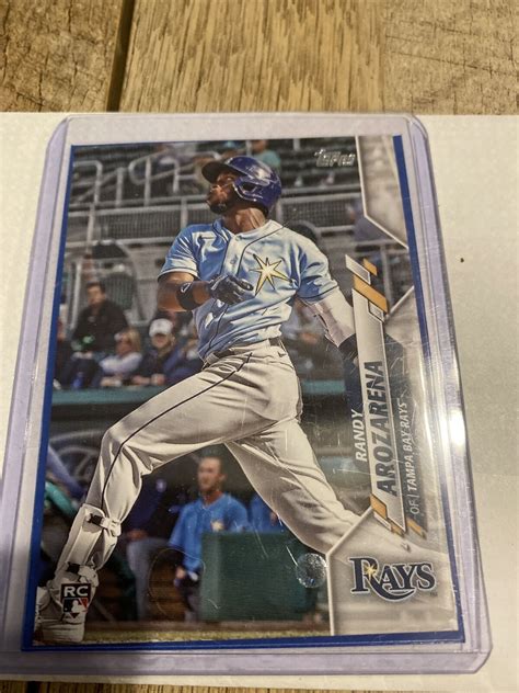 2020 TOPPS UPDATE U 208 RANDY AROZARENA RC RAYS EBay