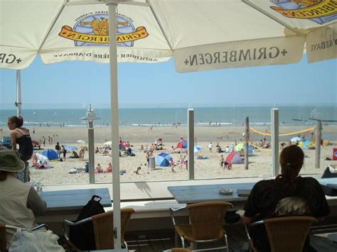 Cadzand Strandpavillon Zeemeeuw Breskens Urlaub An Hollands