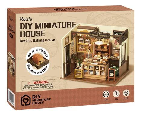 Introducing Rolife Becka S Baking House Diy Miniature House Dg