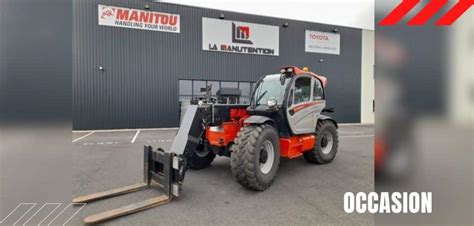 Occasion Chariot T Lescopique Manitou Mlt V La Manutention