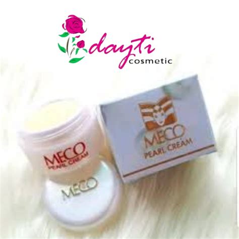 Cream Wajah Meco Pearl Cream 12g Original Lazada Indonesia