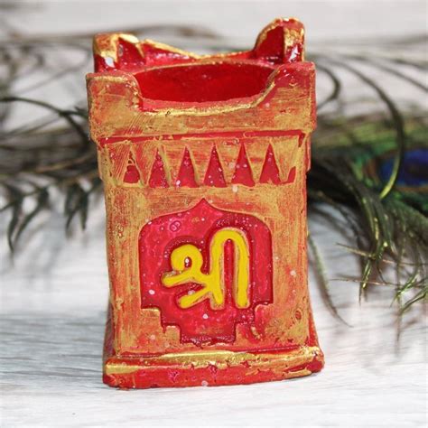 Festivals Red Clay Decorative Diya Finish Type Painted At Rs 45piece