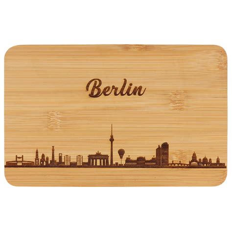 Frühstücksbrettchen aus Bambus Berlin spruchreif geschenke de