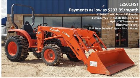 Kubota L2501 Hst Backhoe Attachment Offers Sale Th