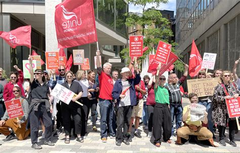 Rally Against St Mungos Union Busting Workers Revolutionary Party