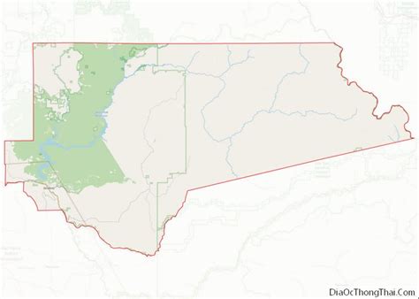 Map Of Clearwater County Idaho