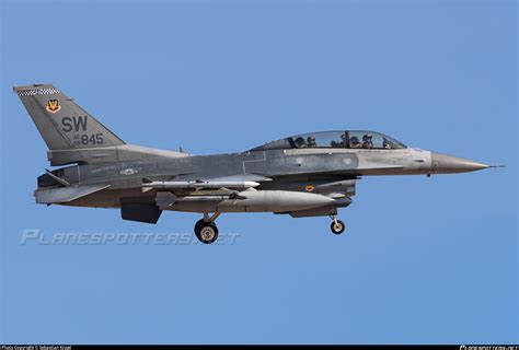 90 0845 United States Air Force General Dynamics F 16D Fighting Falcon