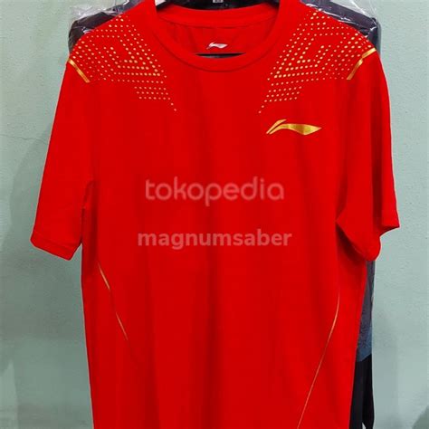 Jual Kaos Jersey Baju Lining Timnas Thomas Uber Sudirman Cup