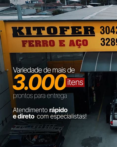 Kitofer Ferro E Aço - Kitofer Ferro e Aço | Curitiba PR