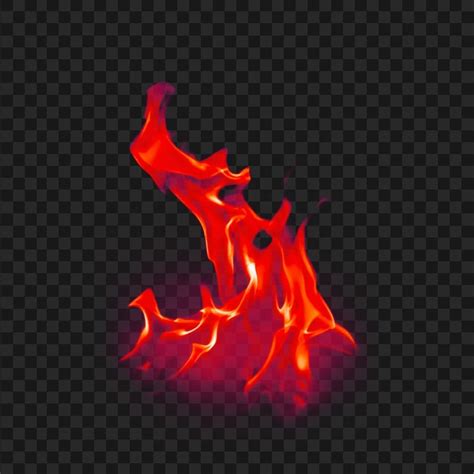 Transparent Red Fire Flames Effect Citypng