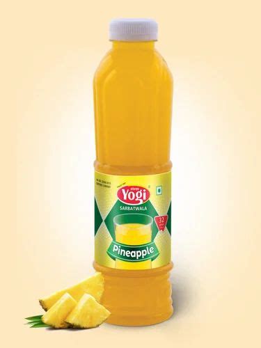 Yogi Pet Bottle Pineapple Syrup Packaging Size Ml At Rs